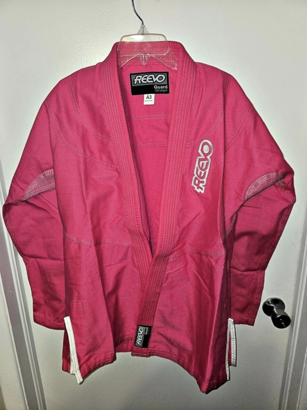 Reevo Guard Ultralight BJJ Gi - Pink - Size A3